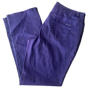 Diane Gilman purple Jean